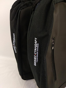 Противокражный рюкзак «Balance» для ноутбука 15'' - Строительная компания «Бизнес-Стандарт» - DTF (ДТФ) печать.  4