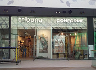 Оформление магазинов «Tribuna» и «Conforme» в ТРЦ «Планета»