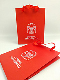 Пакет ламинированный «Красный» - «Строить и  Развивать» для Министерства Строительства Пермского края