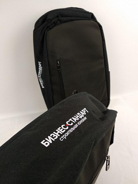 Противокражный рюкзак «Balance» для ноутбука 15'' - Строительная компания «Бизнес-Стандарт» - DTF (ДТФ) печать.  5