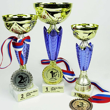 Комплект наград для лыжной гонки Perm Ski.  2