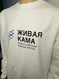 Свитшот - «Всероссийский водный форум «Живая Кама» - DTF (ДТФ) печать