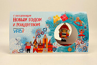 ВНИМАНИЕ! Розыгрыш новогодней открытки УРА! в ВК (@ura.perm) с подвеской «Щелкунчик»