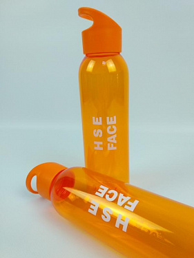 Бутылка для воды «HSE FACE» - «ВШЭ».  5
