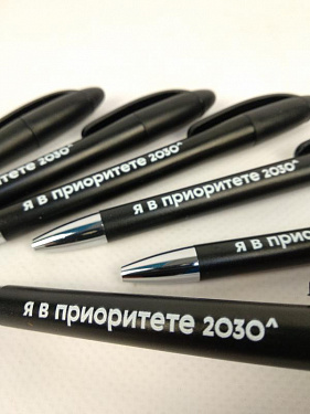 Ручка пластиковая шариковая - «Я В ПРИОРИТЕТЕ 2030» - «ПГНИУ».  4