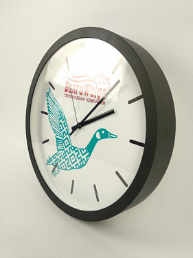 Часы настенные «ЭТНО УТКА» - Теплоходная компания «ВолгаWolga» - «Большой МАЯК».  3