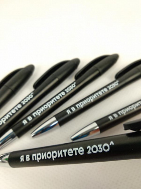 Ручка пластиковая шариковая - «Я В ПРИОРИТЕТЕ 2030» - «ПГНИУ».  7