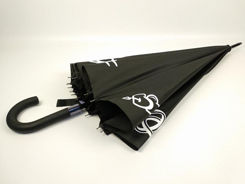 Зонт-трость «Свадебный» с пластиковой ручкой, полуавтомат для «Микротех-сервис».  12