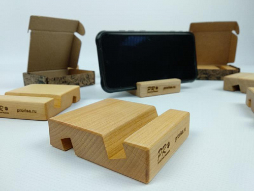 Подставка деревянная для телефона - «Проектные решения»